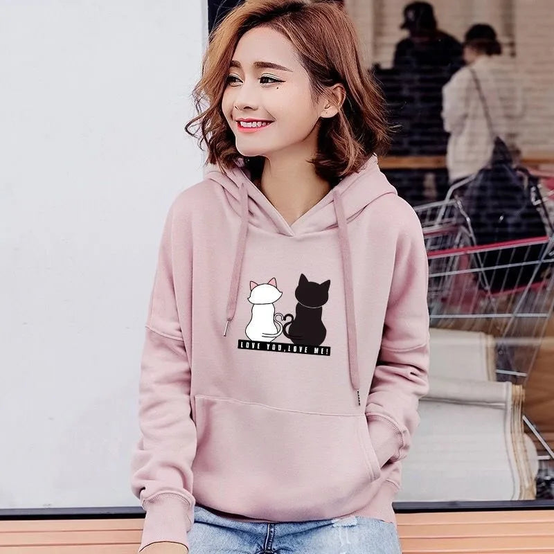 Streetwear Hoodies Women Sweatshirt