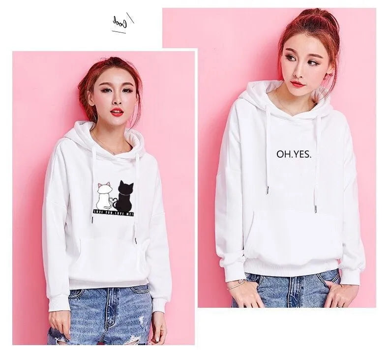 Streetwear Hoodies Women Sweatshirt
