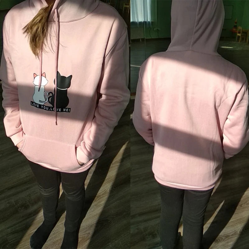 Streetwear Hoodies Women Sweatshirt