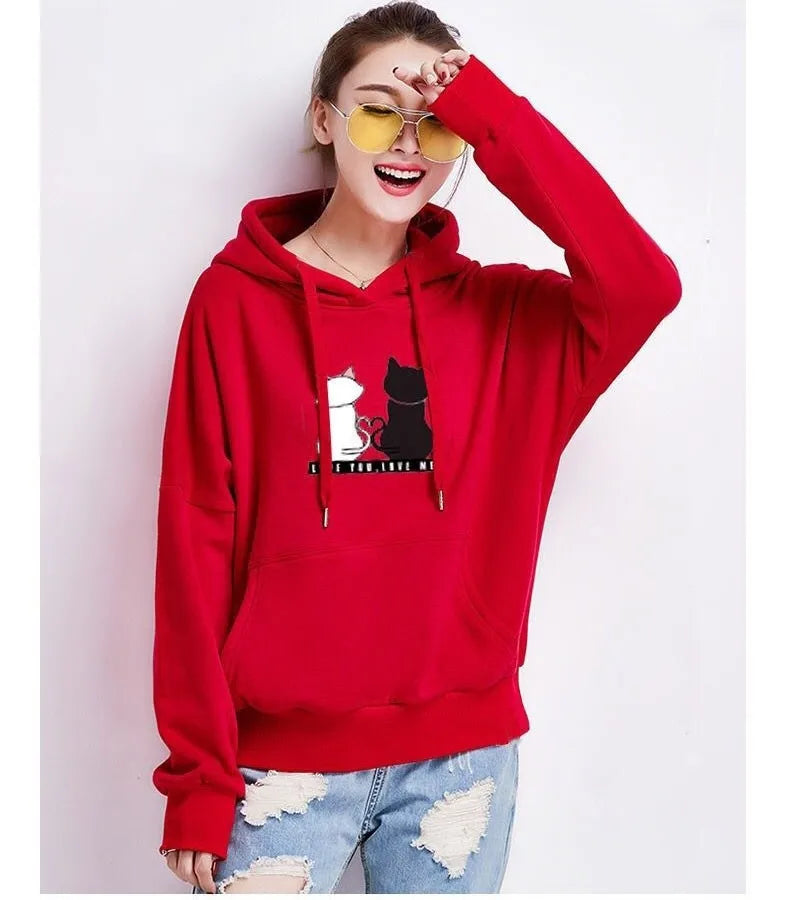 Streetwear Hoodies Women Sweatshirt