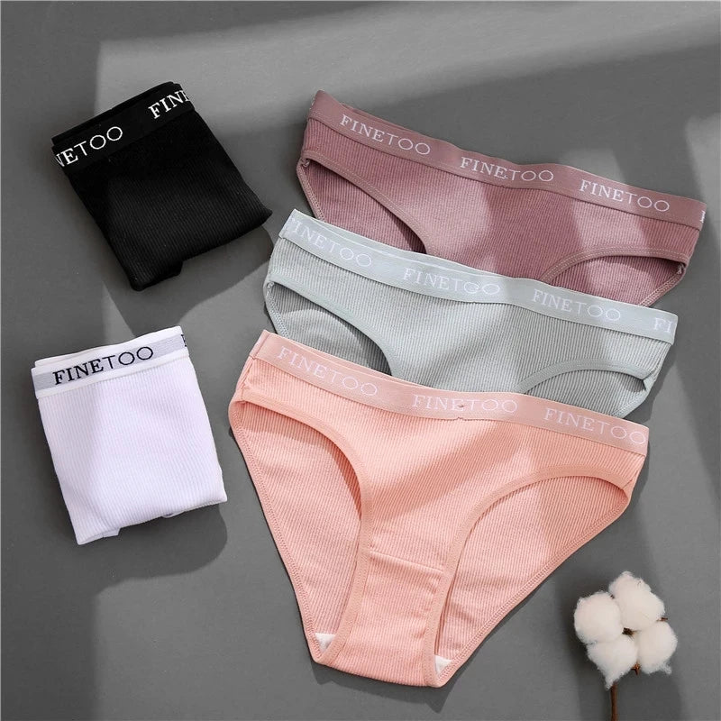 3Pcs Cotton Panties