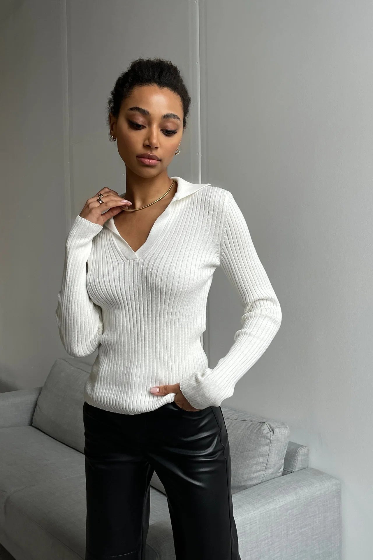 Women's Jumper Long Sleeve Top Knit Pullovers
