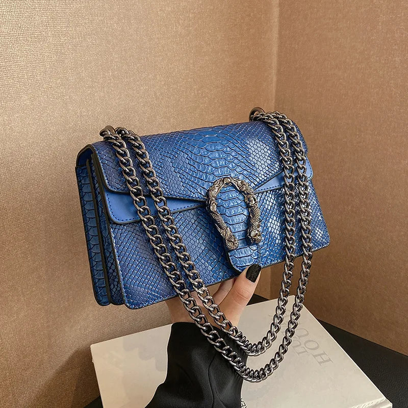 Vintage Chain Small Square Bag