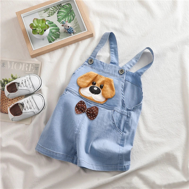 Jeans Shorts Baby Romper Playsuits