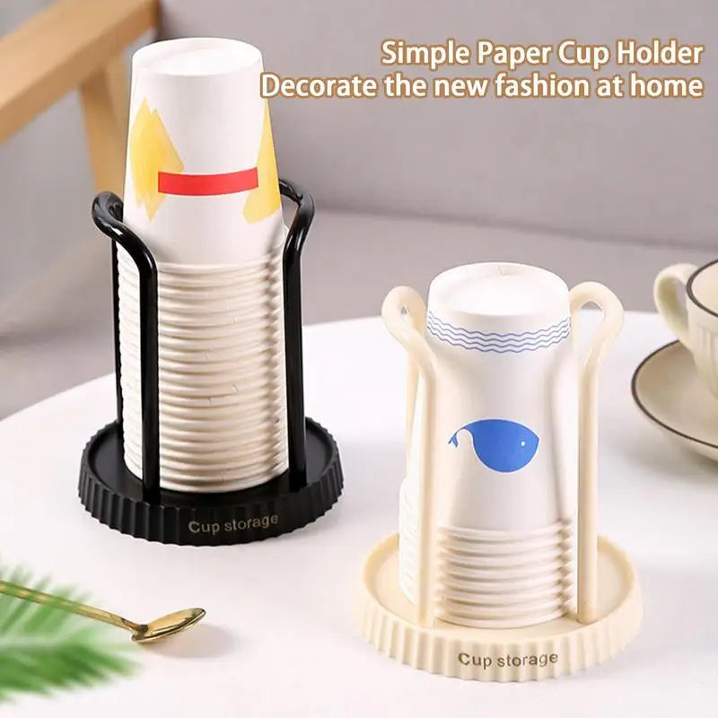 Disposable Cup Storage Holder Rack