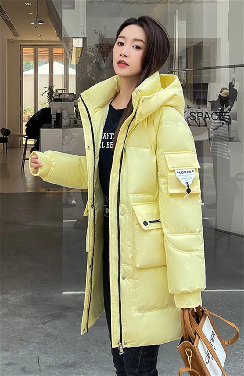 Women's Long Padded Winter Coat