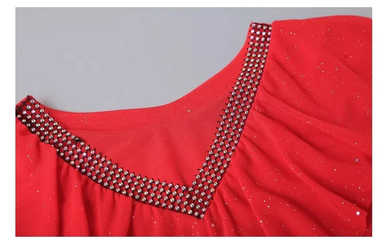 Women's T-Shirt Chic Luxury  Mesh Tops