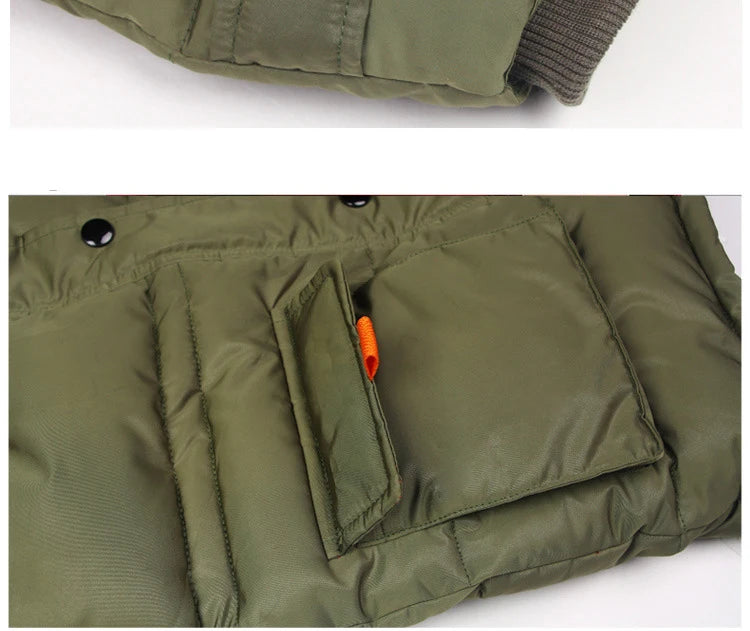 Boy's Hooded Winter Jacket