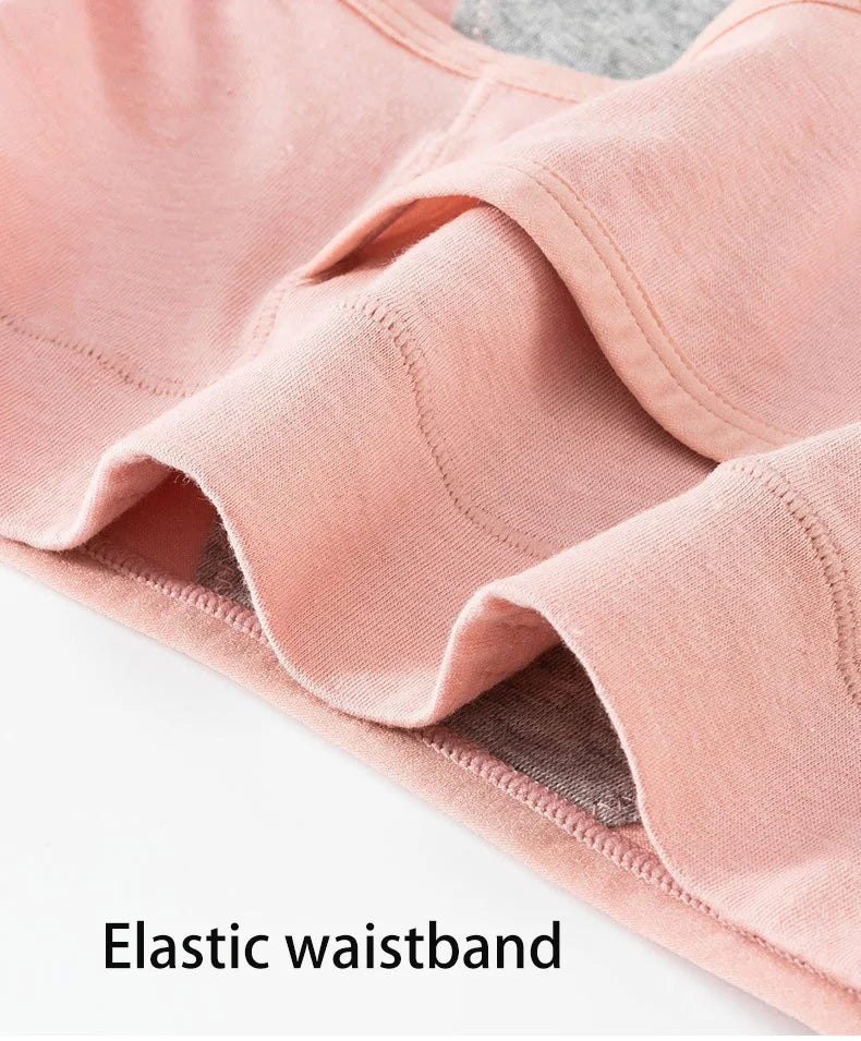 Women's Cotton High Waist Absorbent Panties