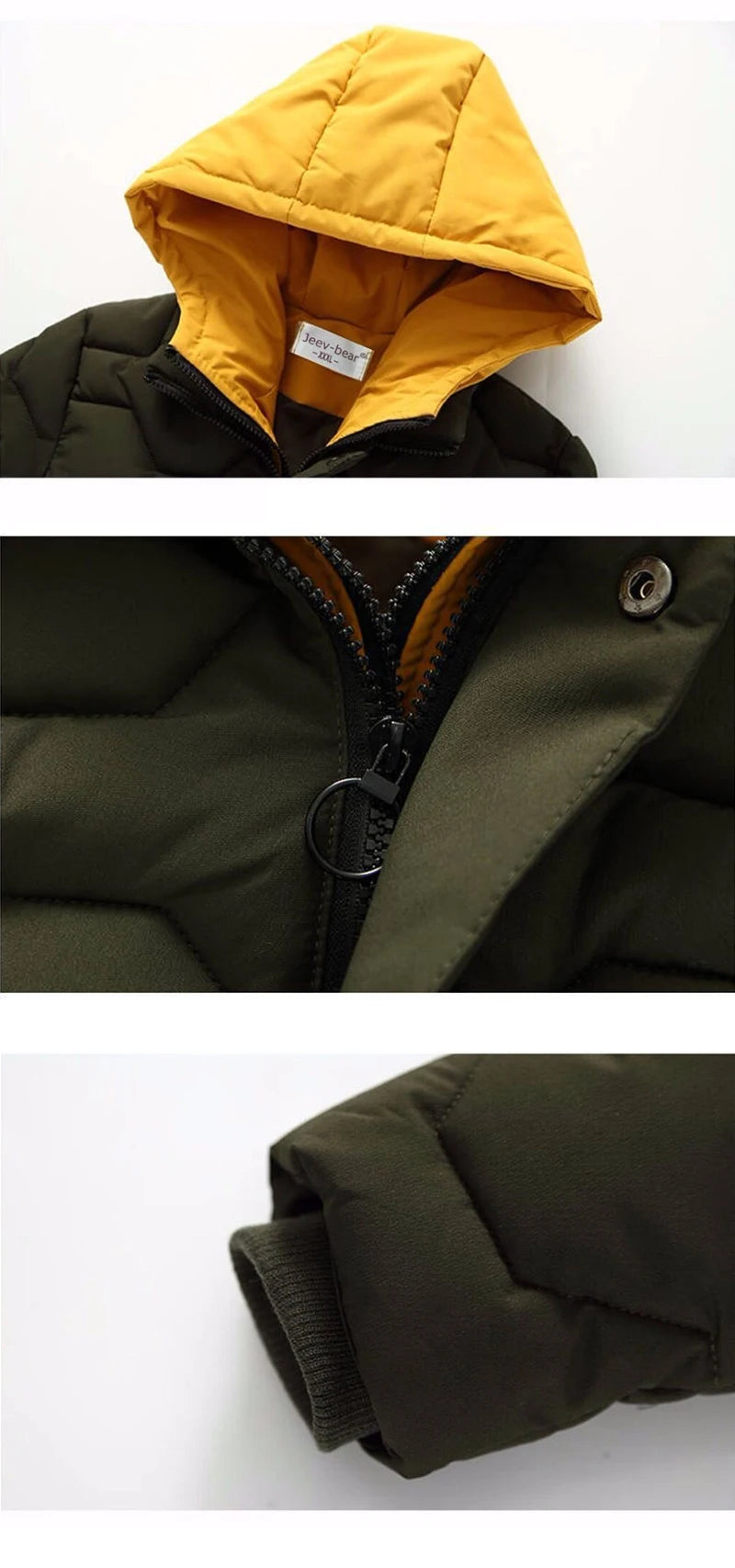Boy's Hooded Winter Jacket