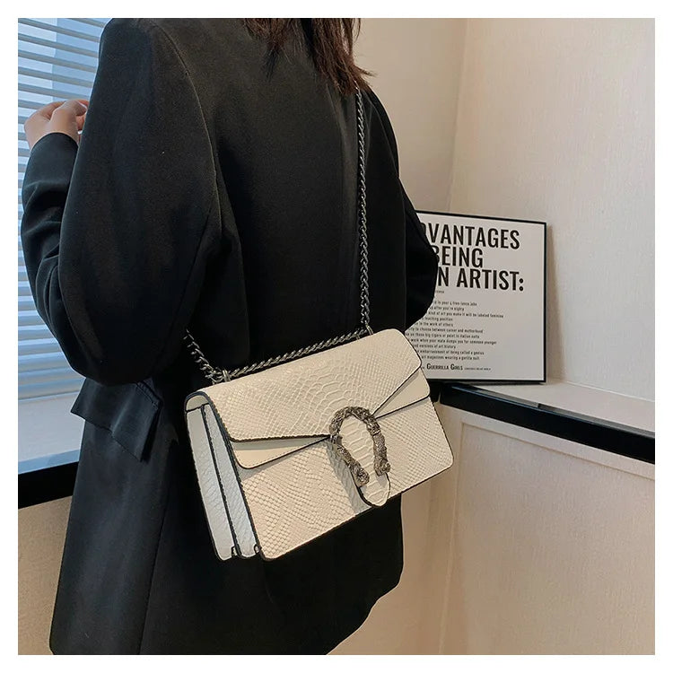 Vintage Chain Small Square Bag