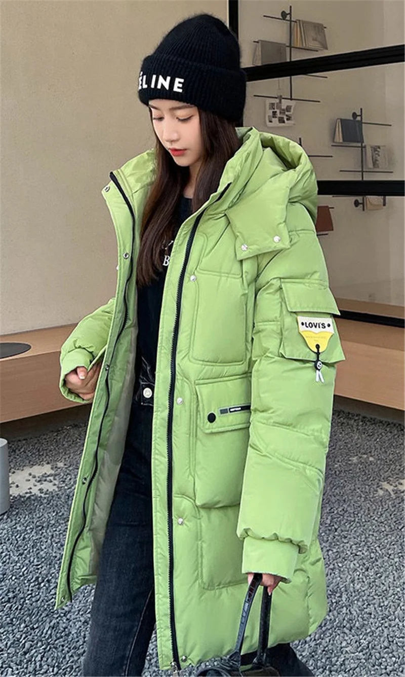 Women's Long Padded Winter Coat