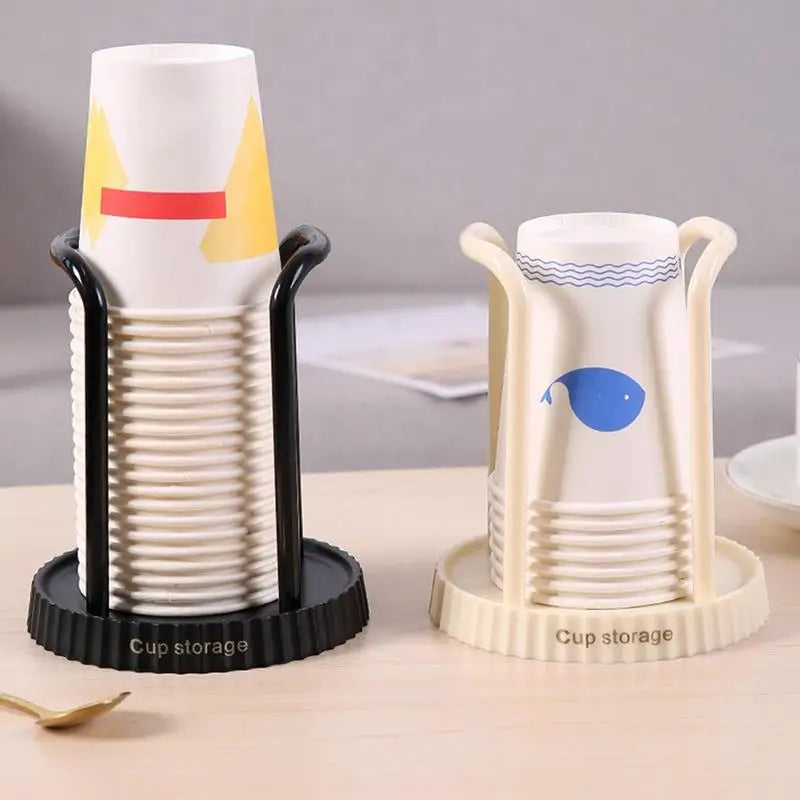 Disposable Cup Storage Holder Rack