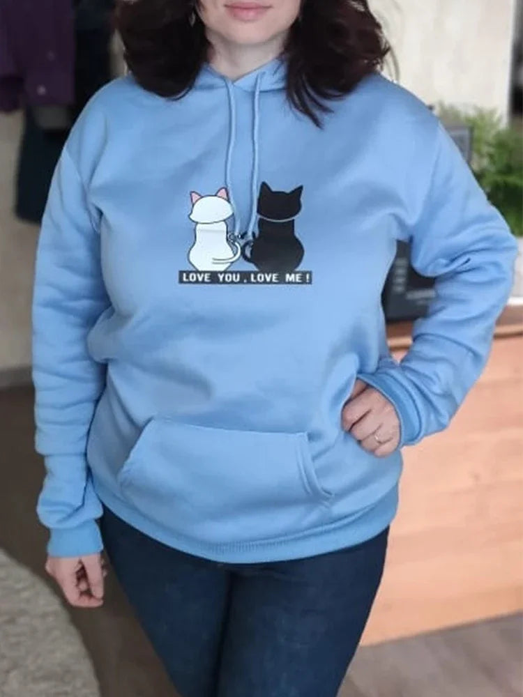 Streetwear Hoodies Women Sweatshirt