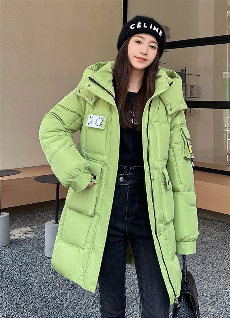 Women's Long Padded Winter Coat