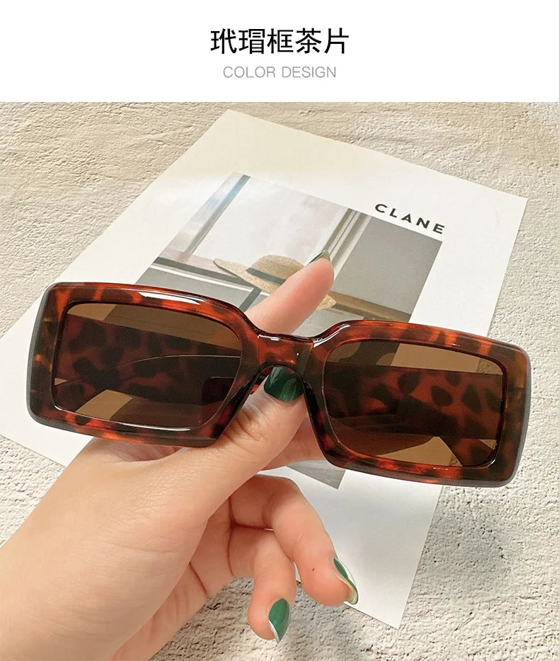 Small Rectangular Women's Sunglasses