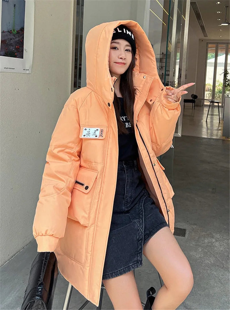 Women's Long Padded Winter Coat