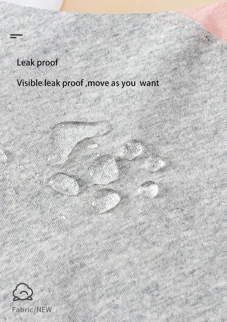 Women's Cotton High Waist Absorbent Panties