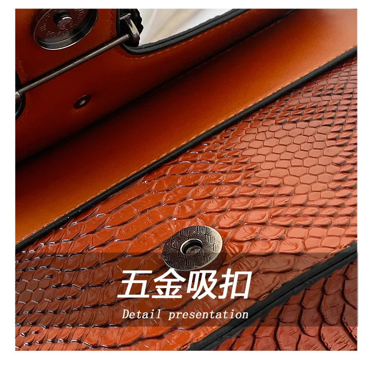 Vintage Chain Small Square Bag