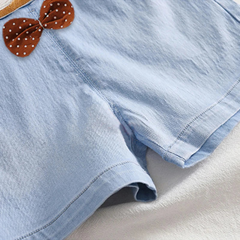 Jeans Shorts Baby Romper Playsuits