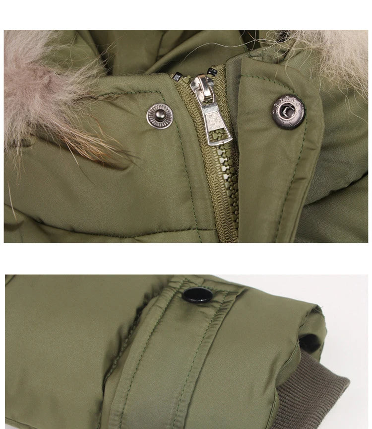 Boy's Hooded Winter Jacket