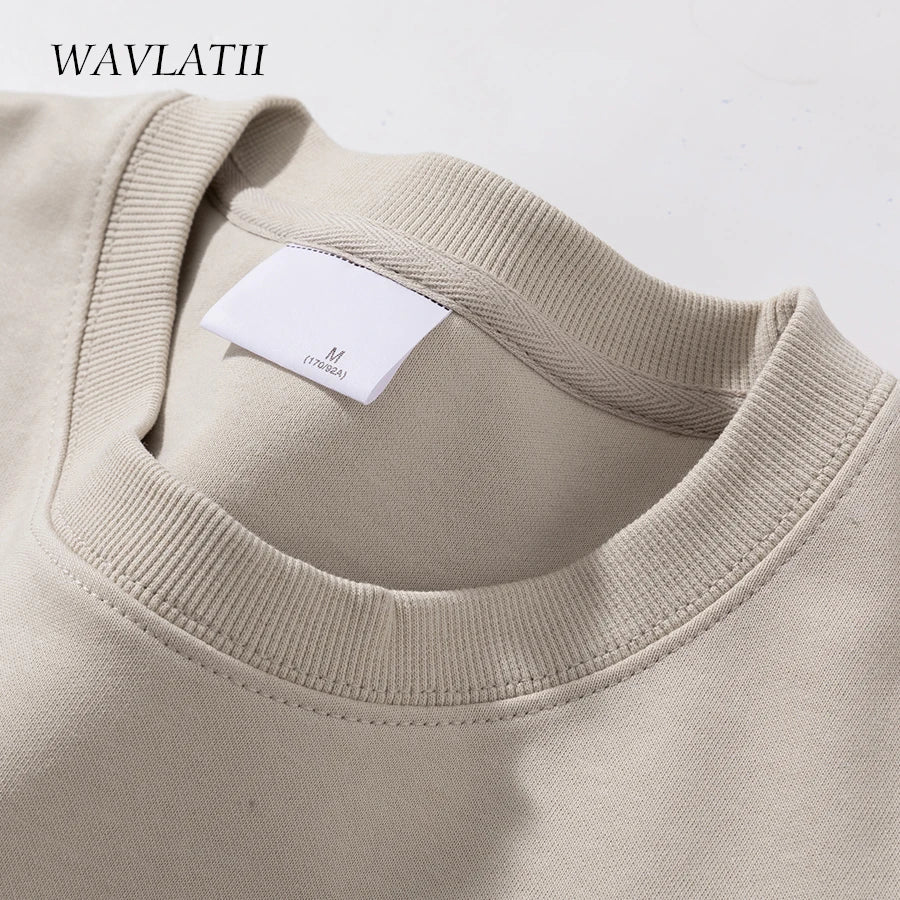 Women Simple Style Khaki Sweatshirt